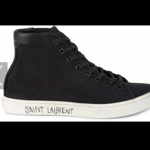 Mens Yves Saint Laurent Malibu high top sneakers size 11